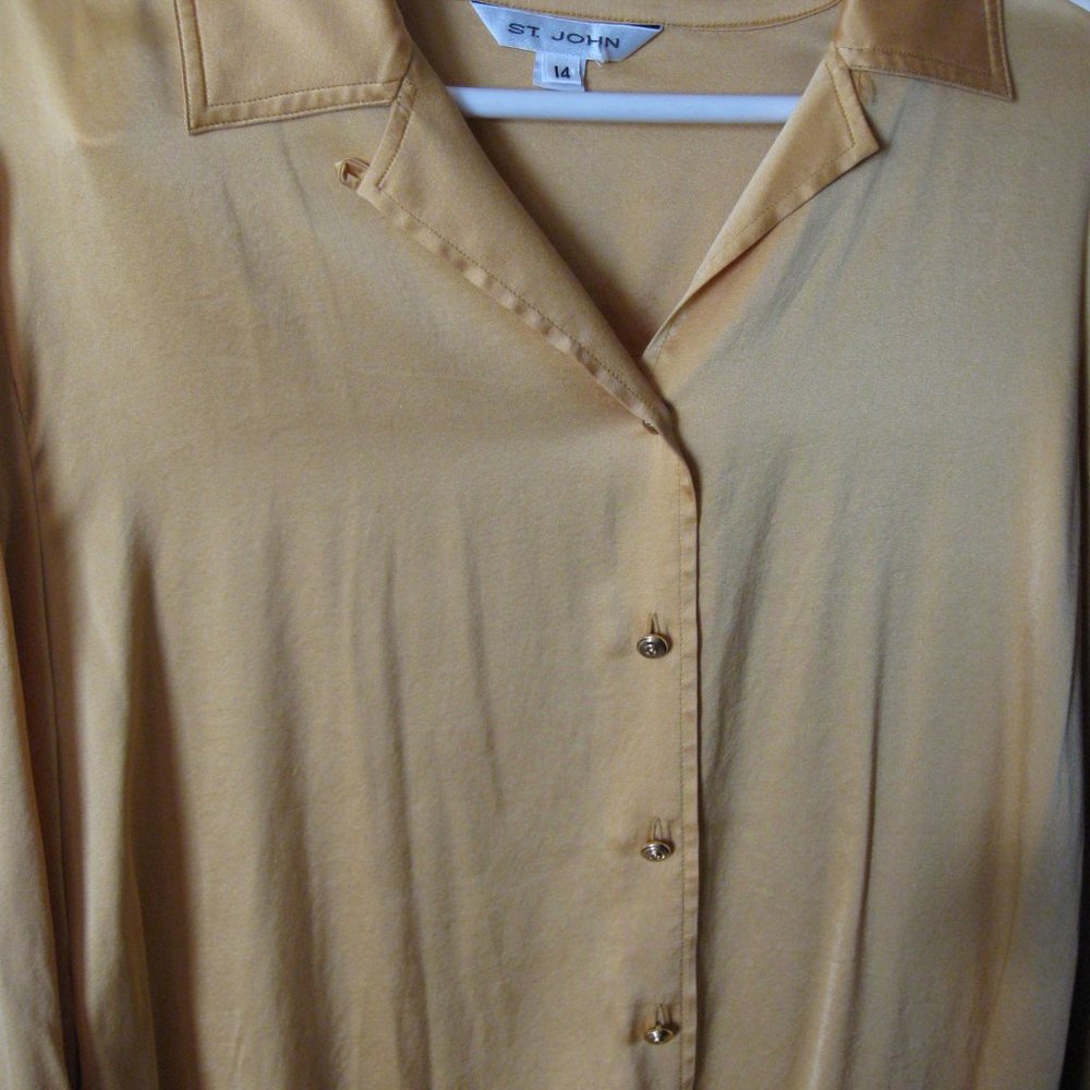 ST.JOHN STRETCH BLOUSE